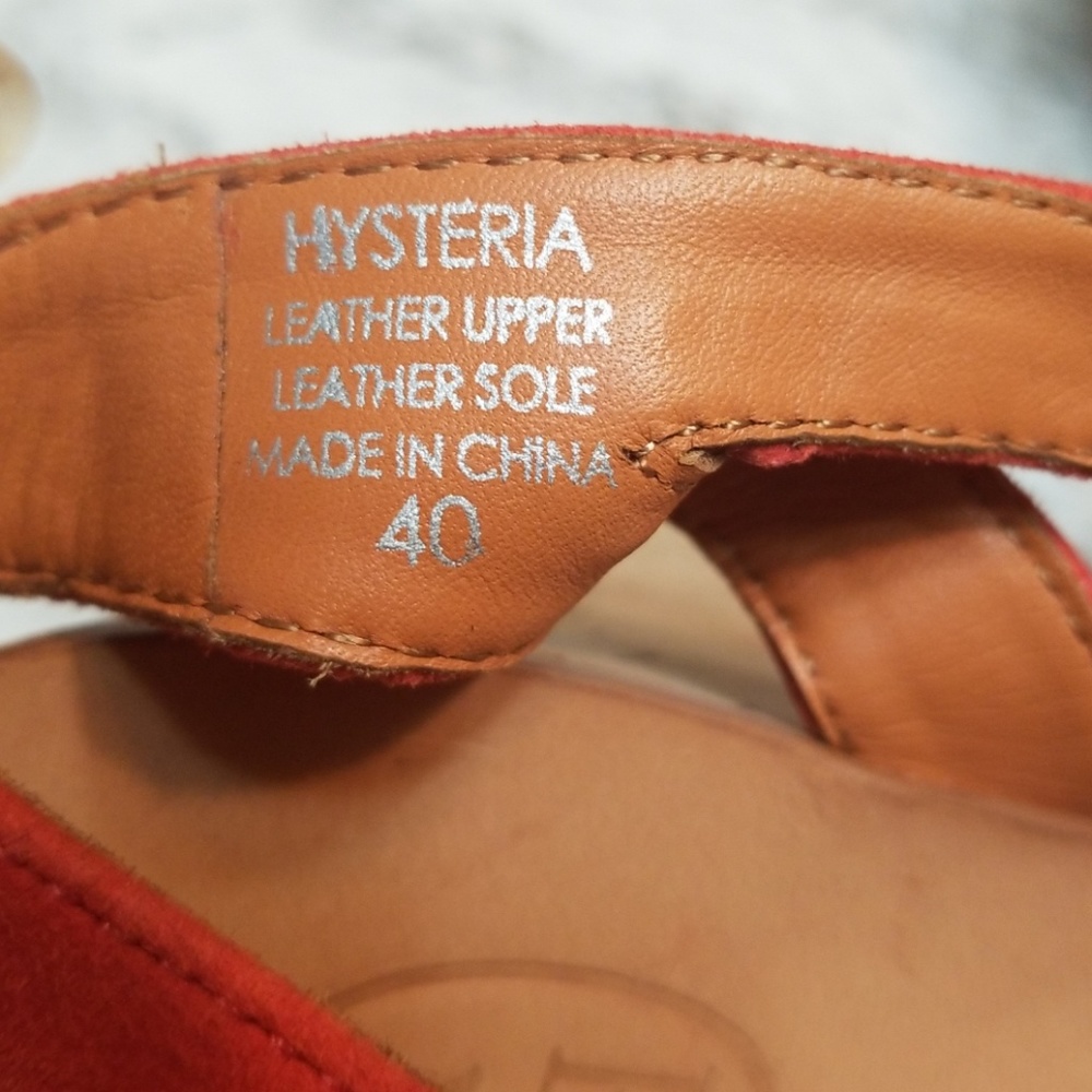 Ash Hysteria Suede Platform Sandals - Picture 6 of 7
